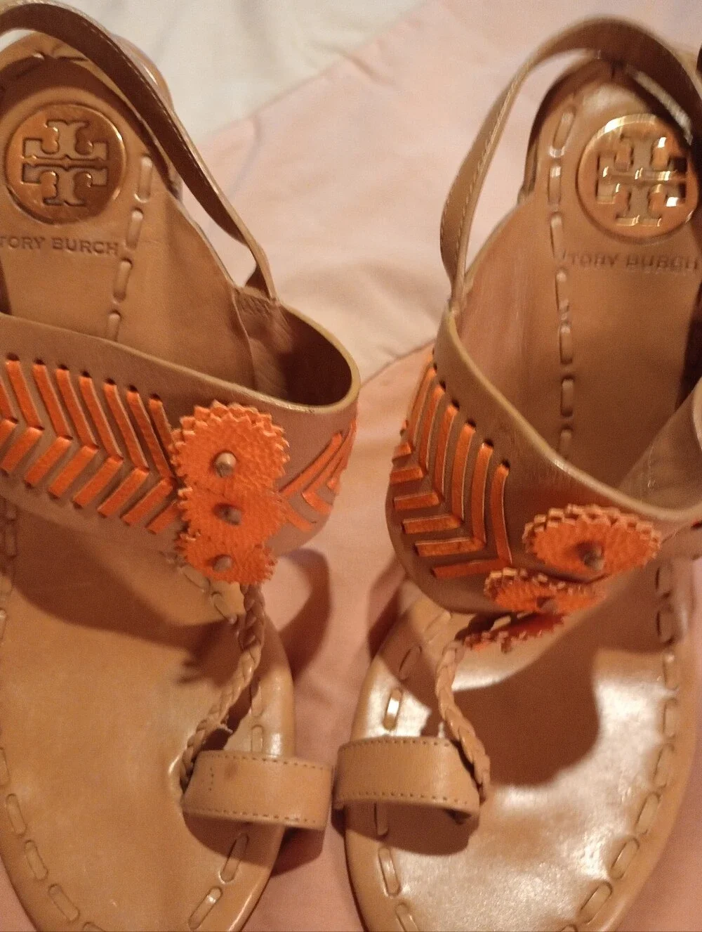 Tory Burch Caylan Leather Sandals
